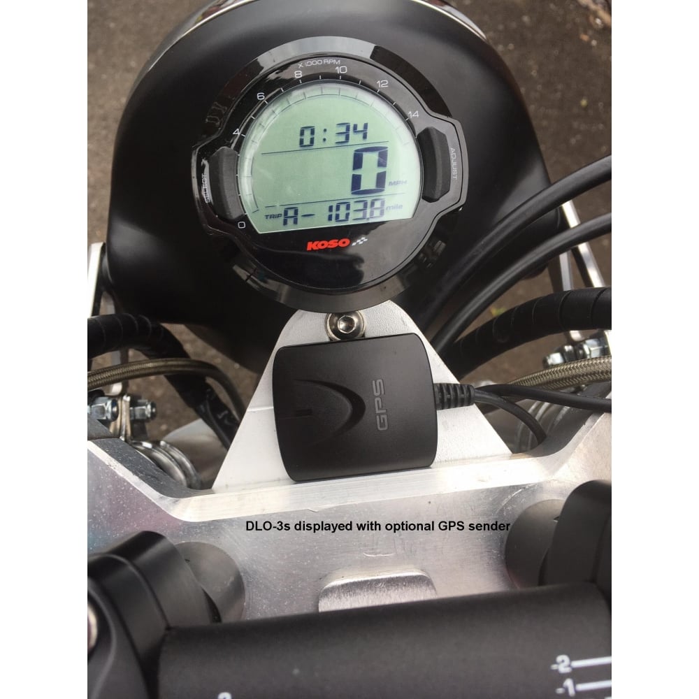 dl 03sr black multifunction gauge speed, rpm, warning lights, fuel, volt, includes speed sensor dl 03sr black multifunction gauge speed, rpm, warning lights, fuel, volt, includes speed sensor