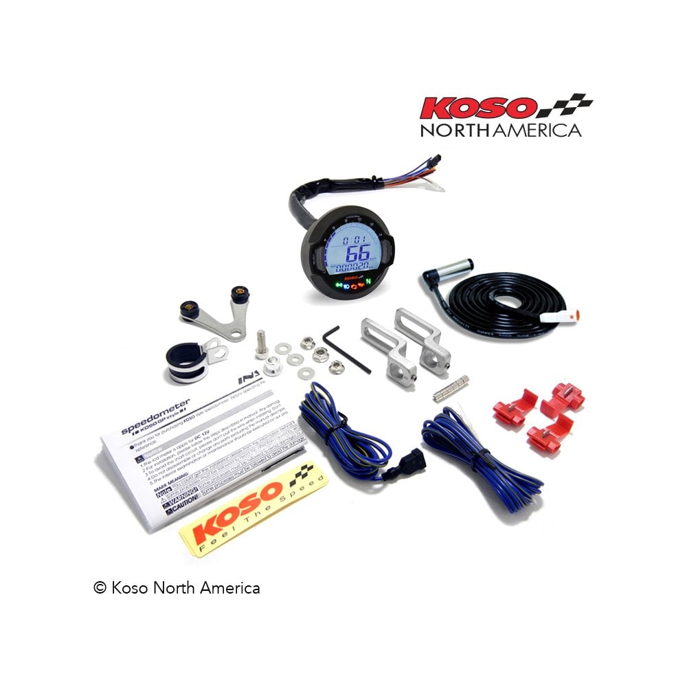 dl 03sr black multifunction gauge speed, rpm, warning lights, fuel, volt, includes speed sensor dl 03sr black multifunction gauge speed, rpm, warning lights, fuel, volt, includes speed sensor